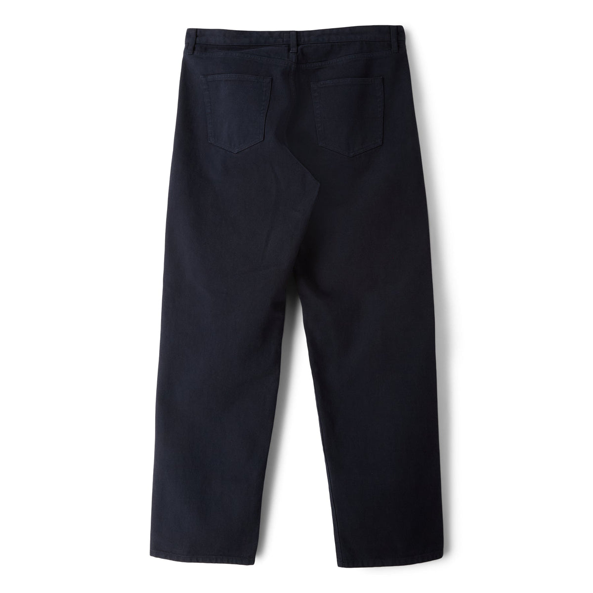 Noah Brushed Back Pleated Jeans (Dark navy) - Image 2