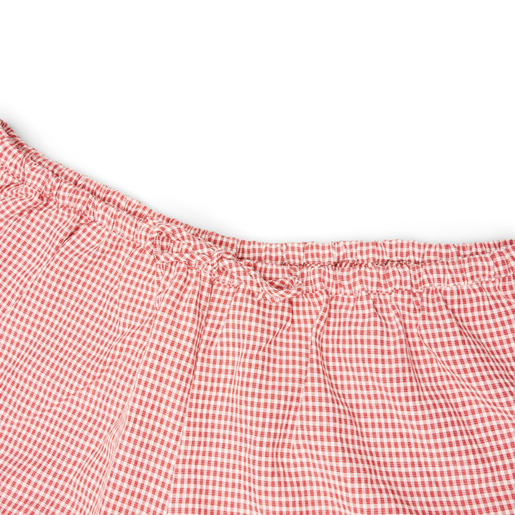Danielle Guizio Gingham Bloomer (Red love) - Image 3