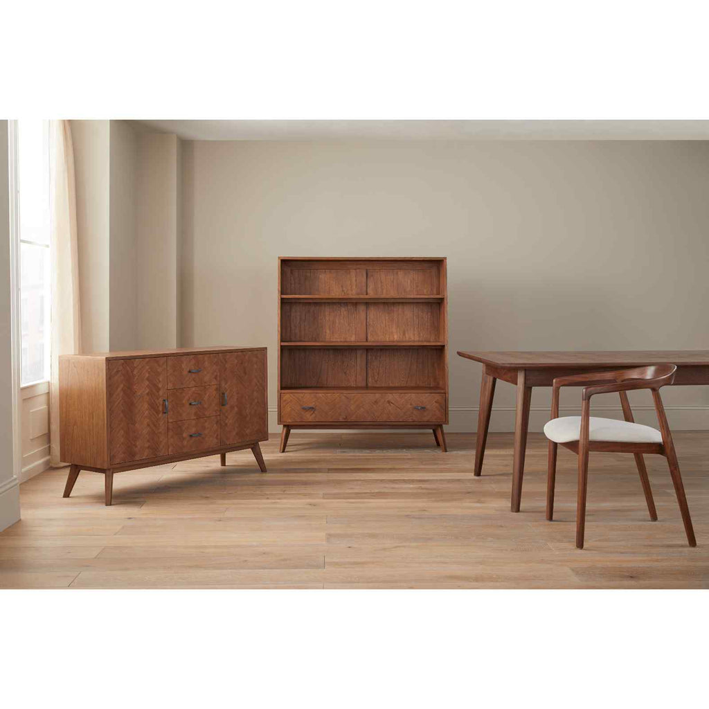 Mid Century Modern Parquet Sideboard - Image 8