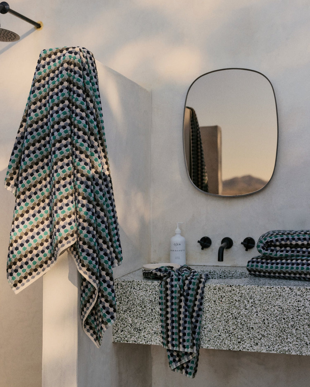 2+2 Organic Mosaic Bath Bundle - Sea - Image 5