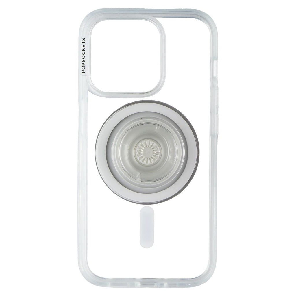 PopSockets PopCase for MagSafe for iPhone 15 Pro - Clear - New - Image 2