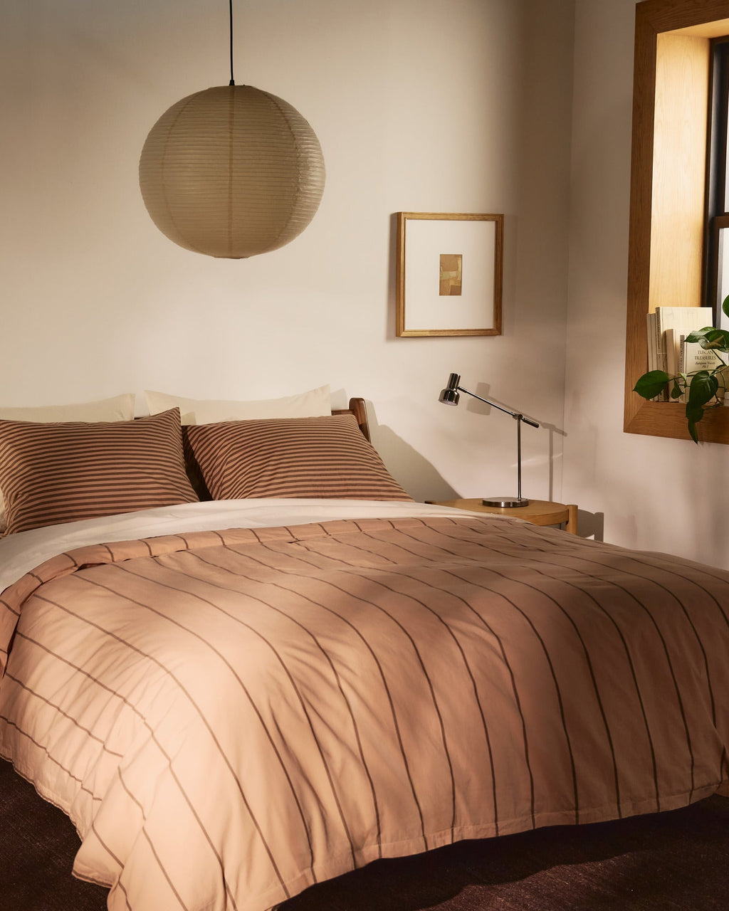 Percale Venice Set - Adobe Stripe F/Q - Image 4