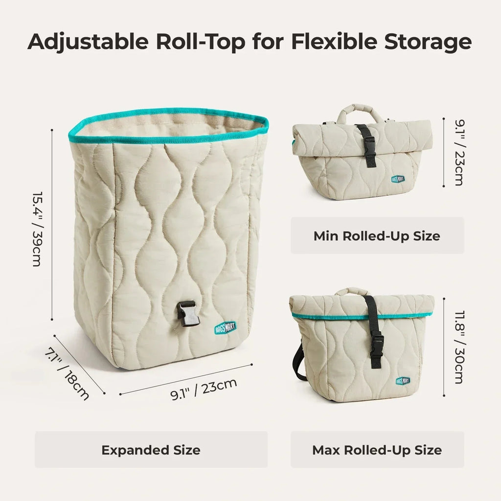 (FREE GIFT) Paz Roll Top Lunch Bag - Image 36