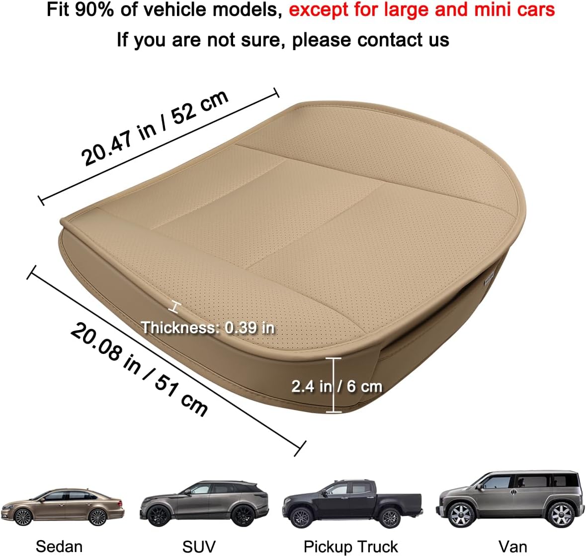 Ultra Soft Front Car Seat Cover - Image 7