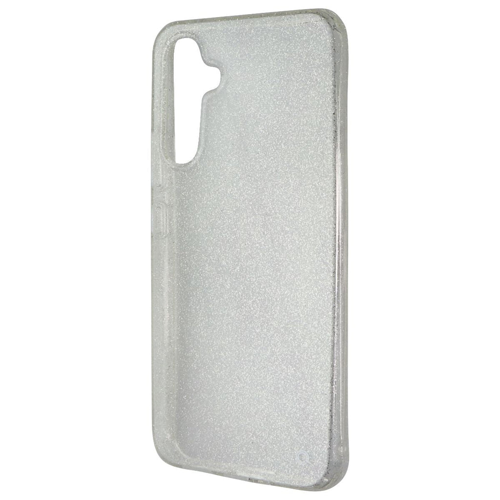 Quikcell Icon Silver Shimmer Case for Samsung Galaxy A54 5G - Glitter/Clear - New