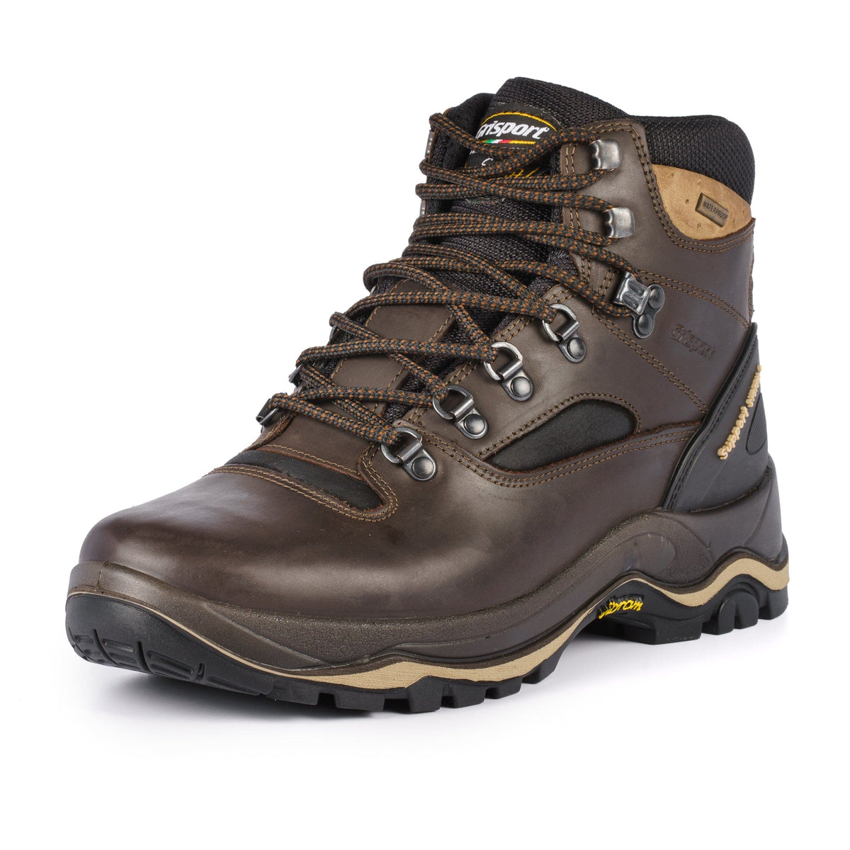 Grisport Quatro Mens Waterproof Walking Boot - Brown - Image 6