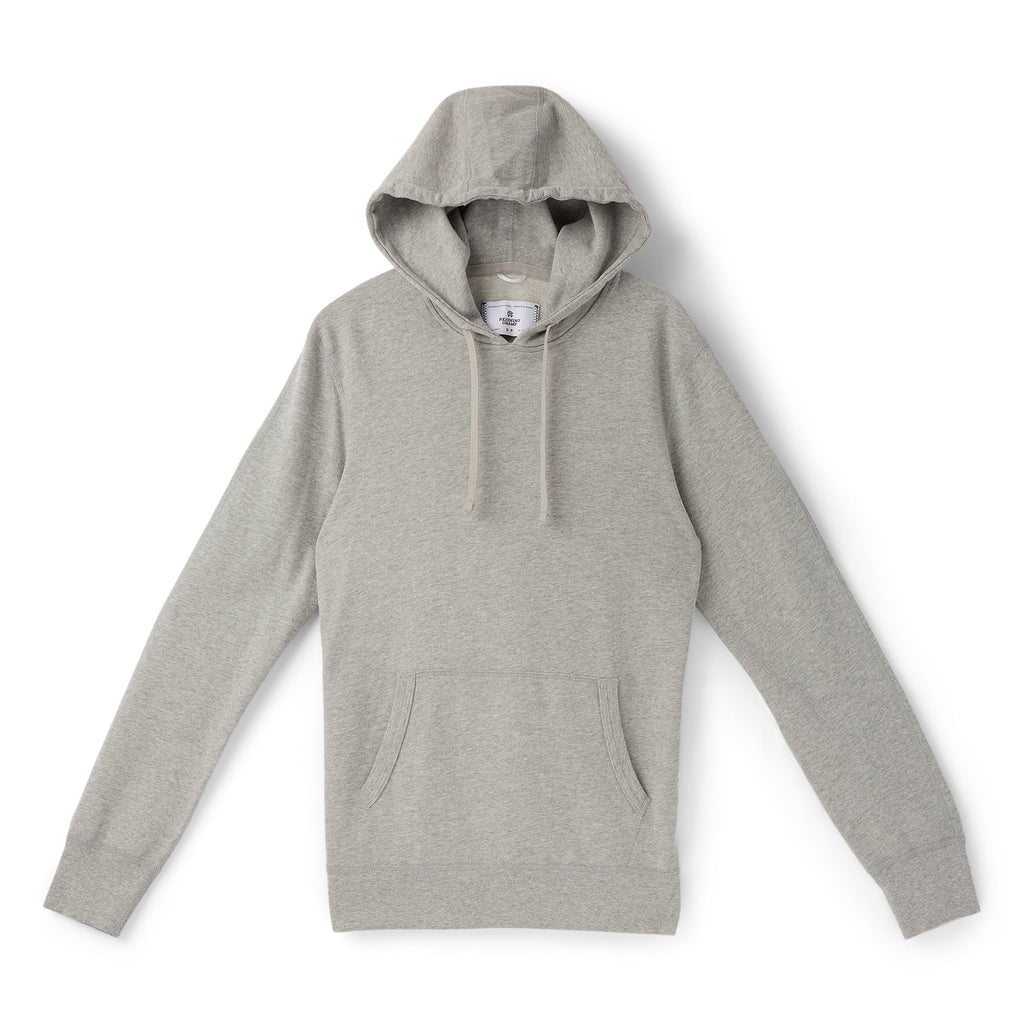 Reigning Champ Reigning Champ Men's Knit Lt Wt Terry Pullover Hoodie (Heather Grey)
