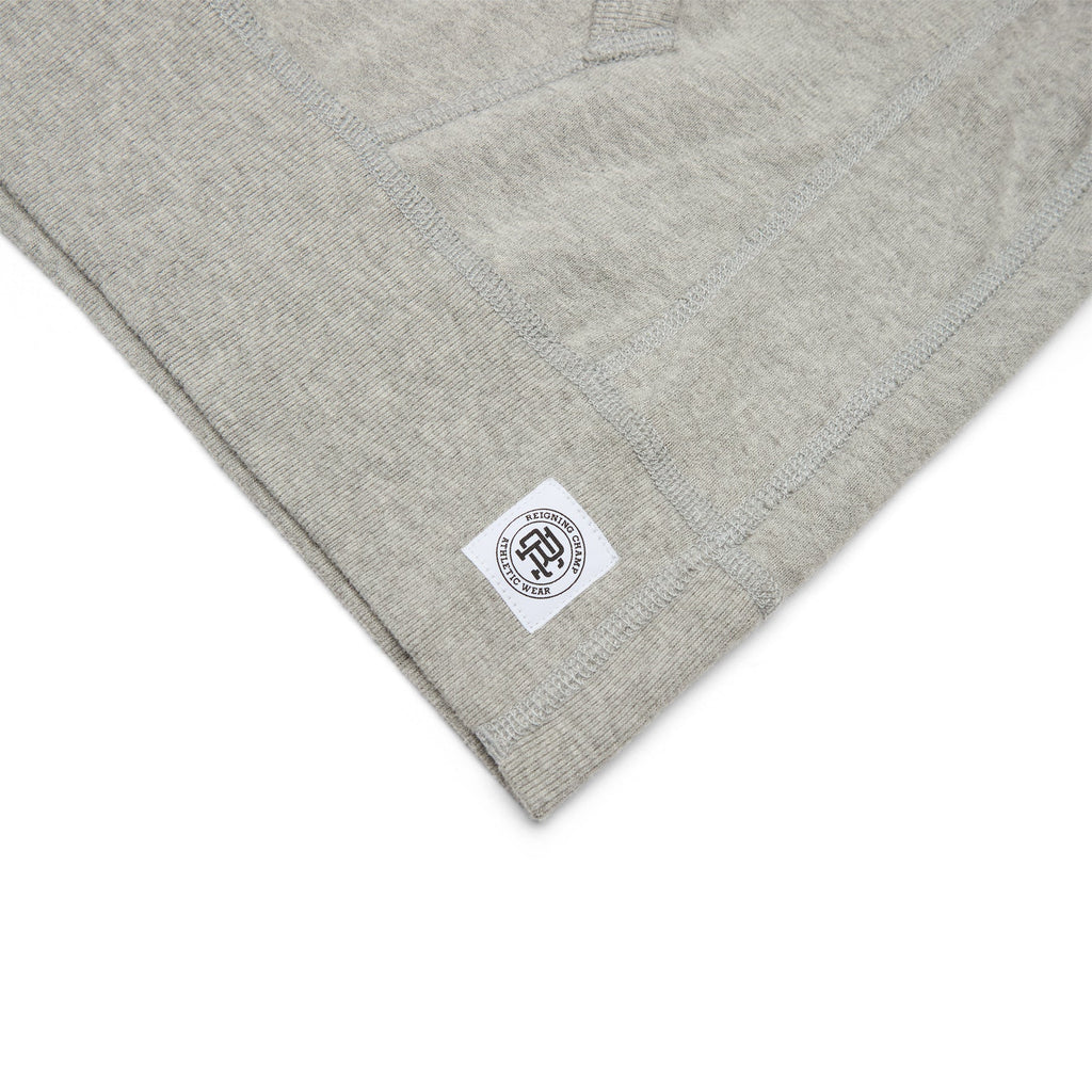 Reigning Champ Reigning Champ Men's Knit Lt Wt Terry Pullover Hoodie (Heather Grey) - Image 5