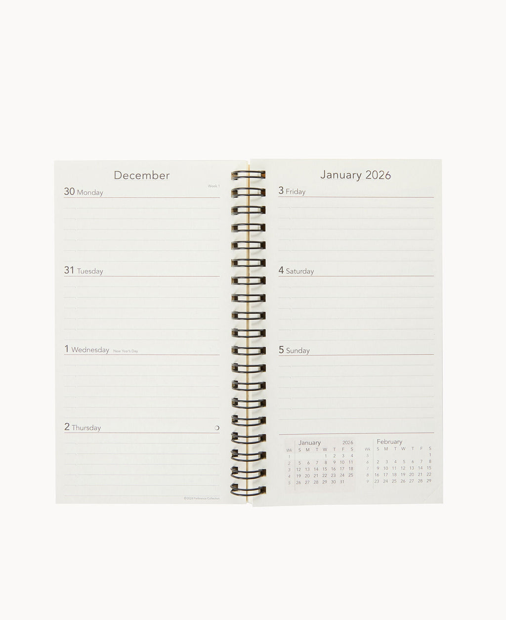 Refills 2026 Small Spiral Planner - Image 3