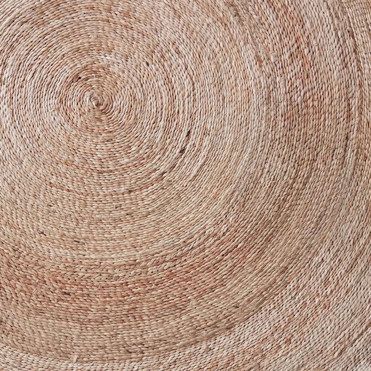 Rassi Handwoven Round Jute Area Rug - 4' Round - Image 2