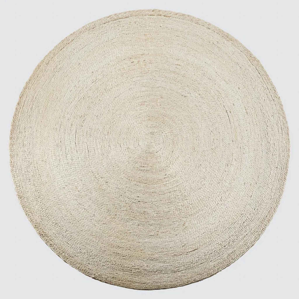 Rassi Handwoven Round Jute Area Rug - 4' Round - Image 3