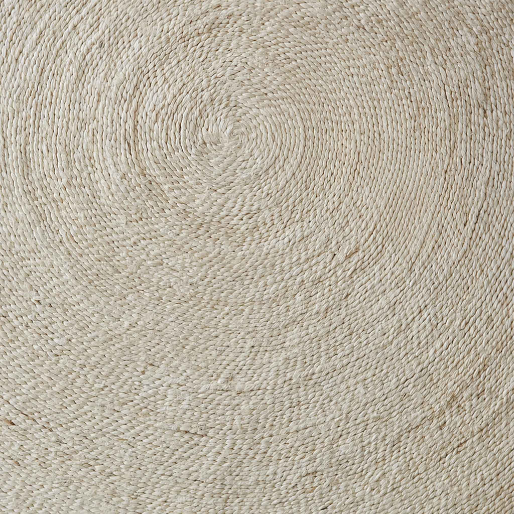 Rassi Handwoven Round Jute Area Rug - 4' Round - Image 4