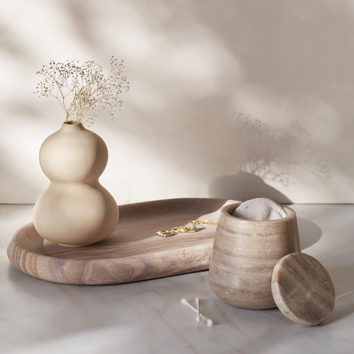 Riya Marble Canister - Image 2