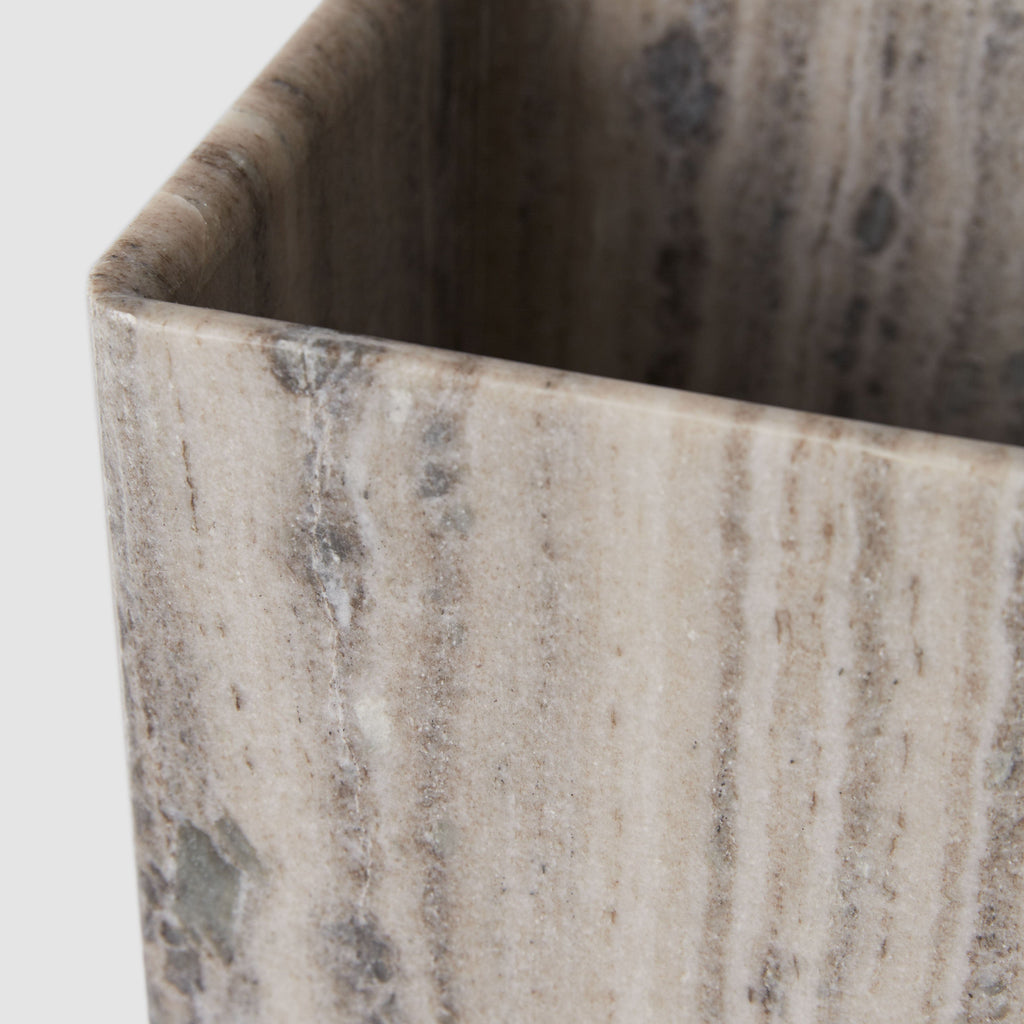 Riya Marble Wastebasket - Image 3