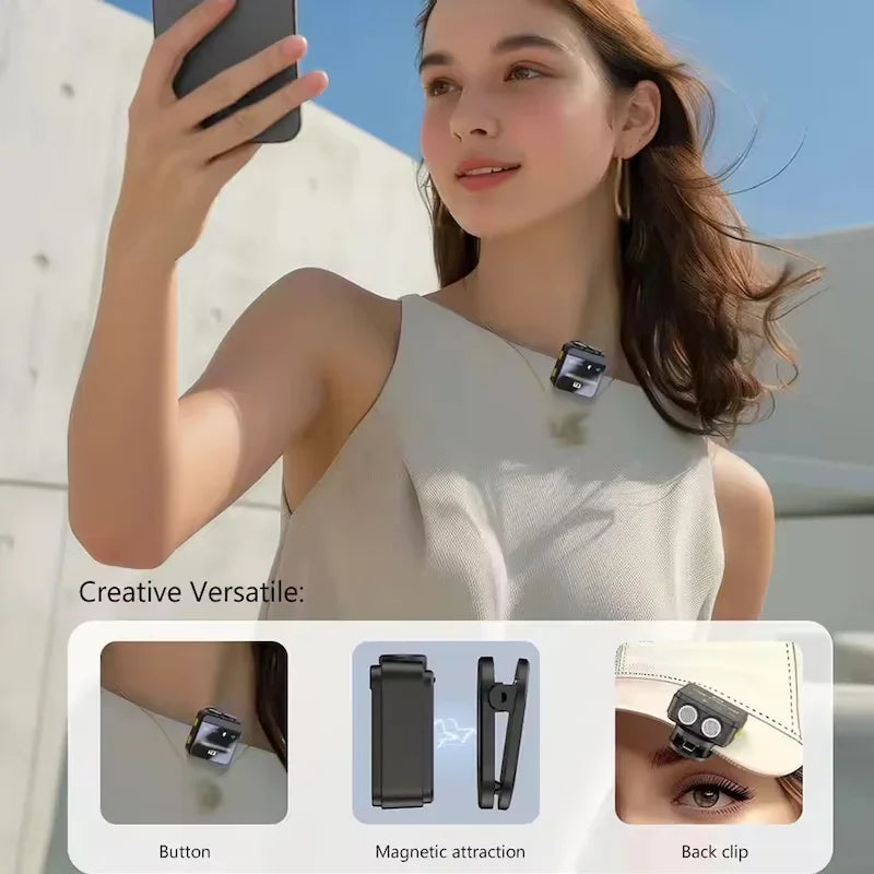 2025 Wireless Lavalier Microphone with Charging Box - Image 2