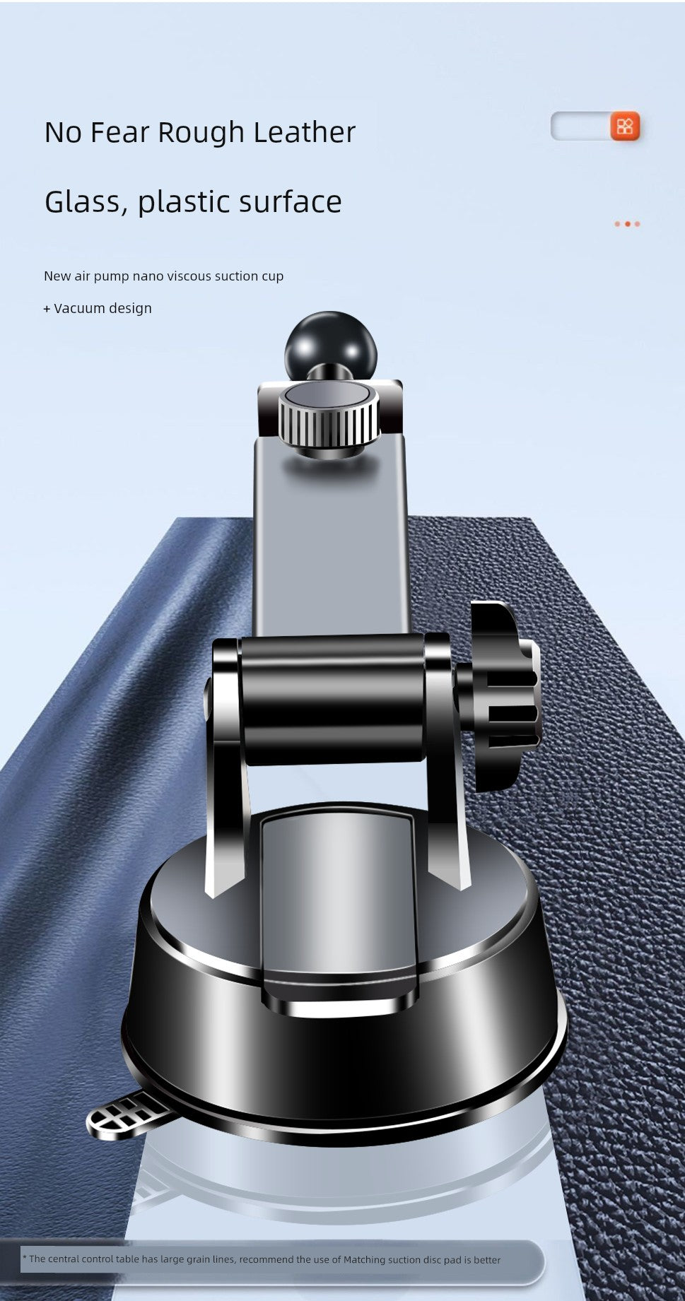 Suction Air Vent Car Phone Holder - Image 4