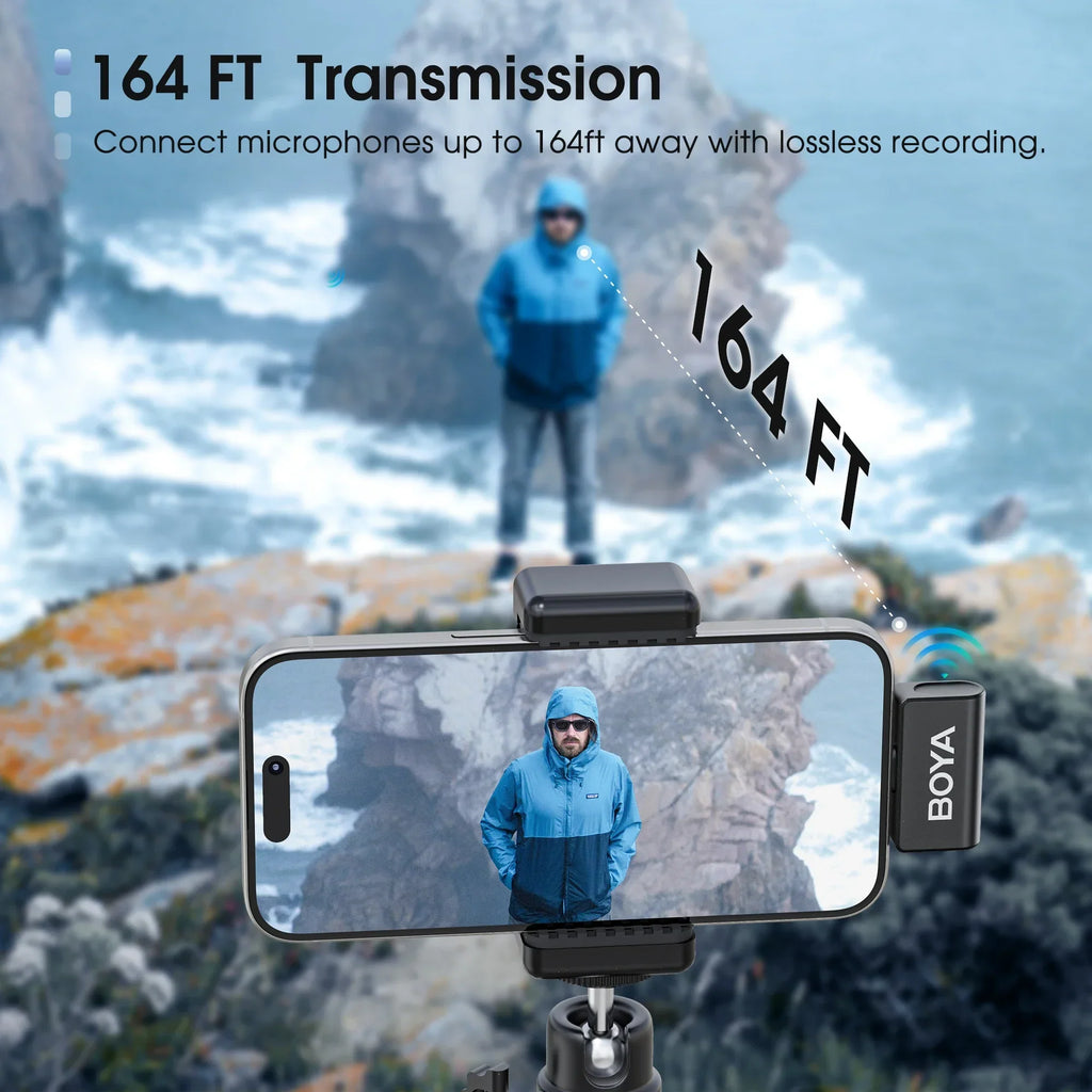 BOYA Omic D/U Wireless Lavalier Microphone - Image 2