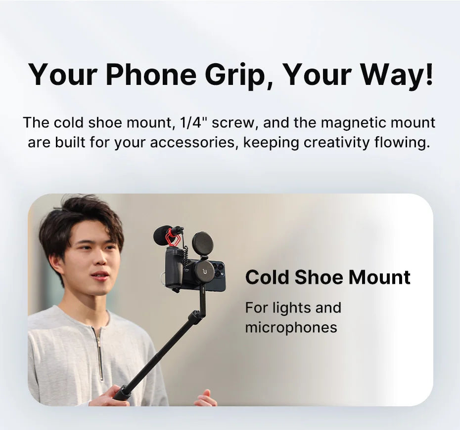 Ulanzi MA35 MagSafe Smartphone Camera Shutter Grip - Image 9