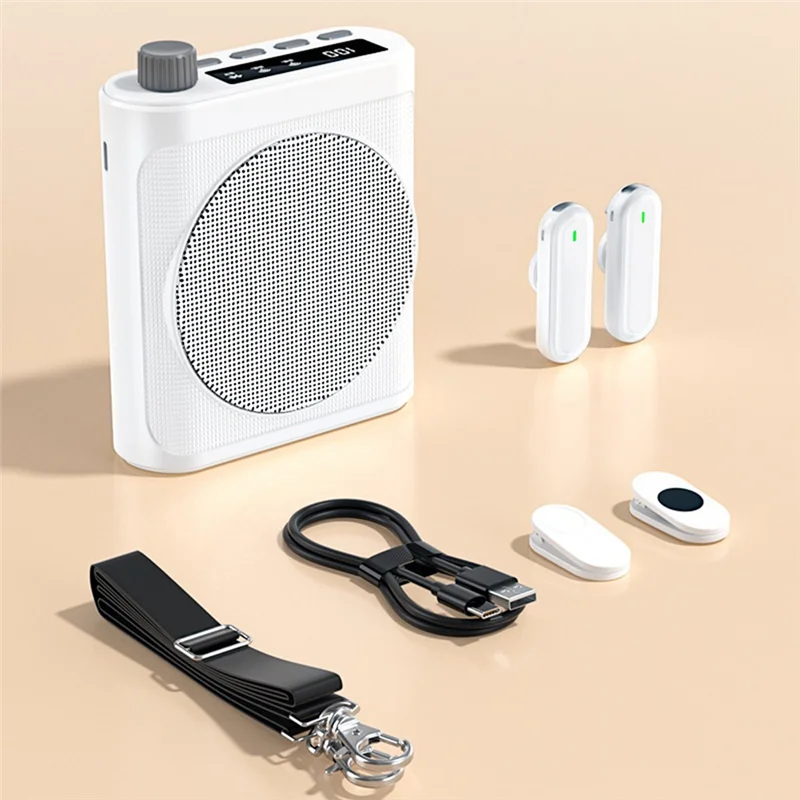 Wireless Megaphone Speaker Voice Amplifier with Lavalier Microphone - Image 5