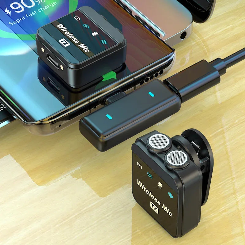 2025 Wireless Lavalier Microphone with Charging Box - Image 4
