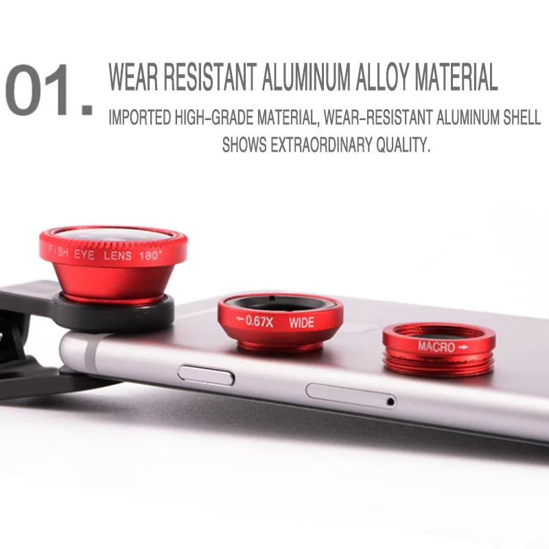 3-in-1 Smartphone Camera Lens Kit - Image 4