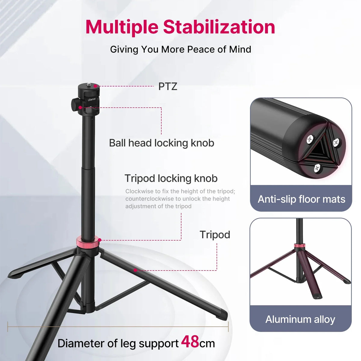 Ulanzi MT-79 2M Portable Universal Tripod - Image 6