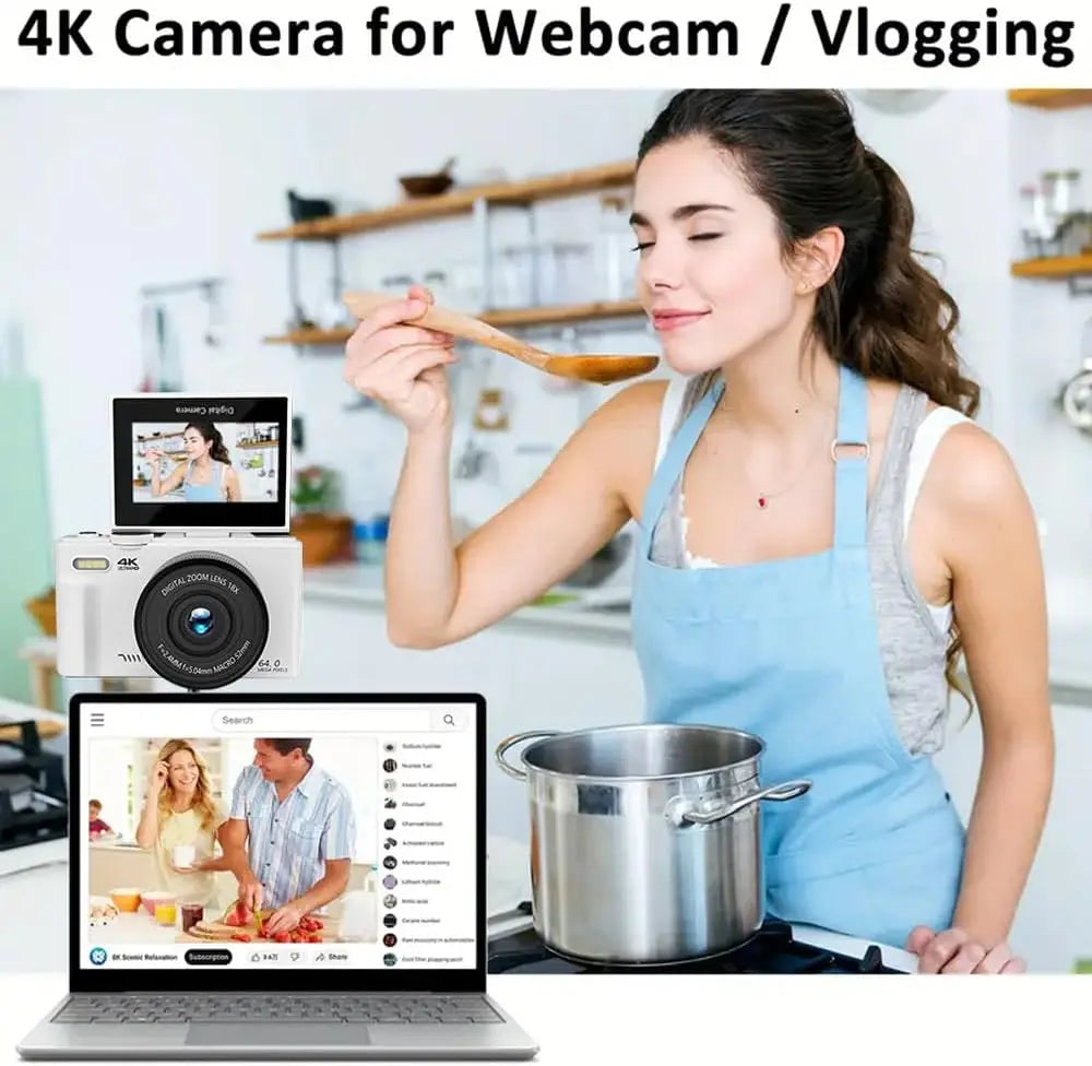18X Zoom 4K Digital Camera - Image 7