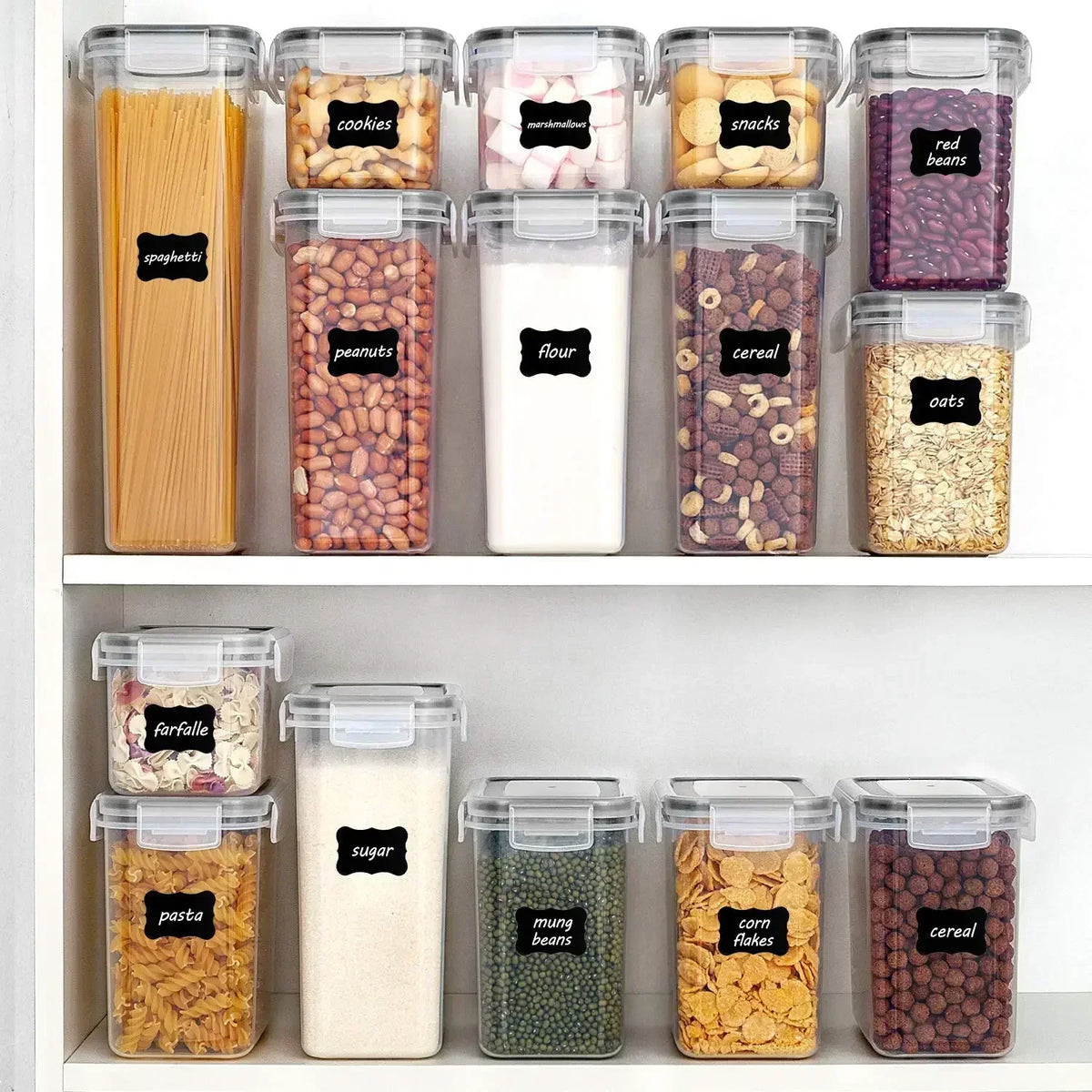 5Pcs Food Storage Containers with Lids - Image 5