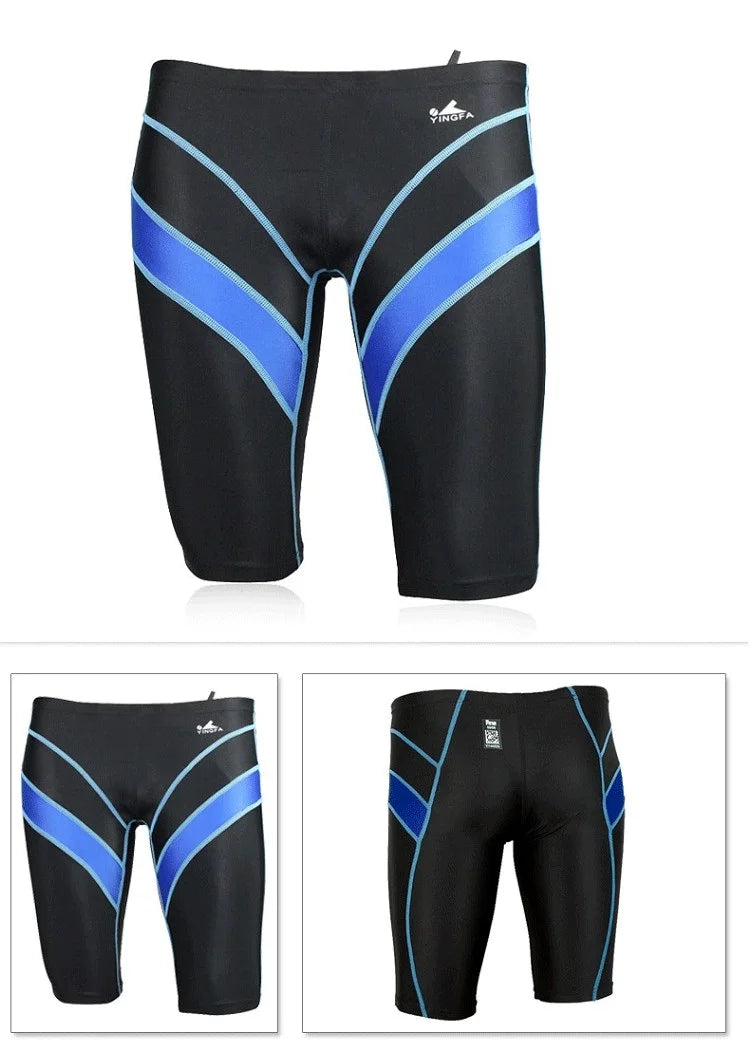 Yingfa FINA Approved Chlorine-Resistant Racing Swim Jammers - Image 7