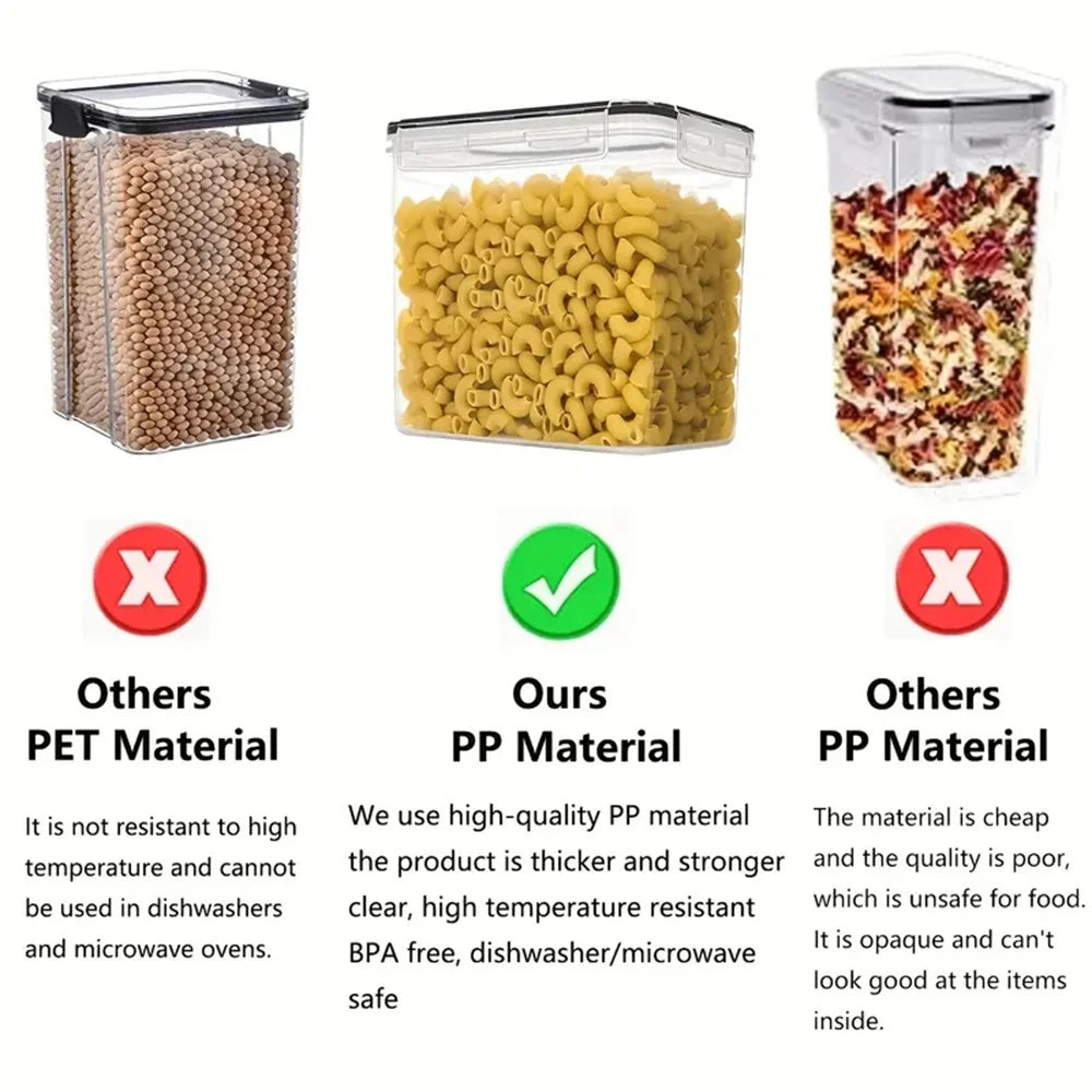 7pcs Airtight Food Storage Containers Set - Image 7