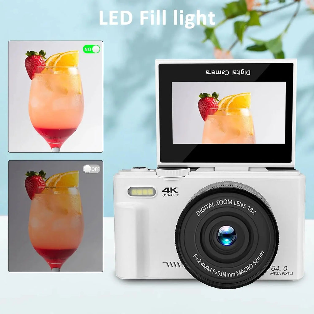 18X Zoom 4K Digital Camera - Image 8