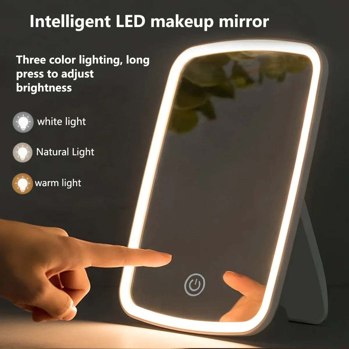 LED Makeup Mirror with Touch Sensor - Image 3