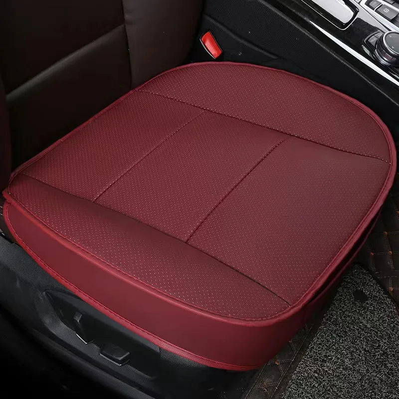 Ultra Soft Front Car Seat Cover - wine red