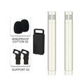 C02 Champagne Colored Metal Condenser Microphone - 2PCS