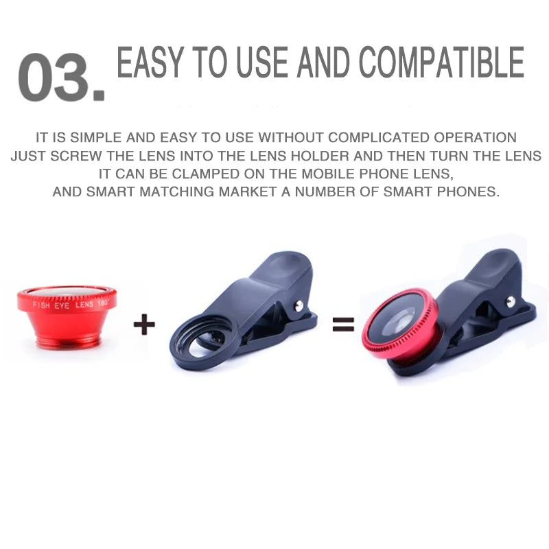 3-in-1 Smartphone Camera Lens Kit - Image 11