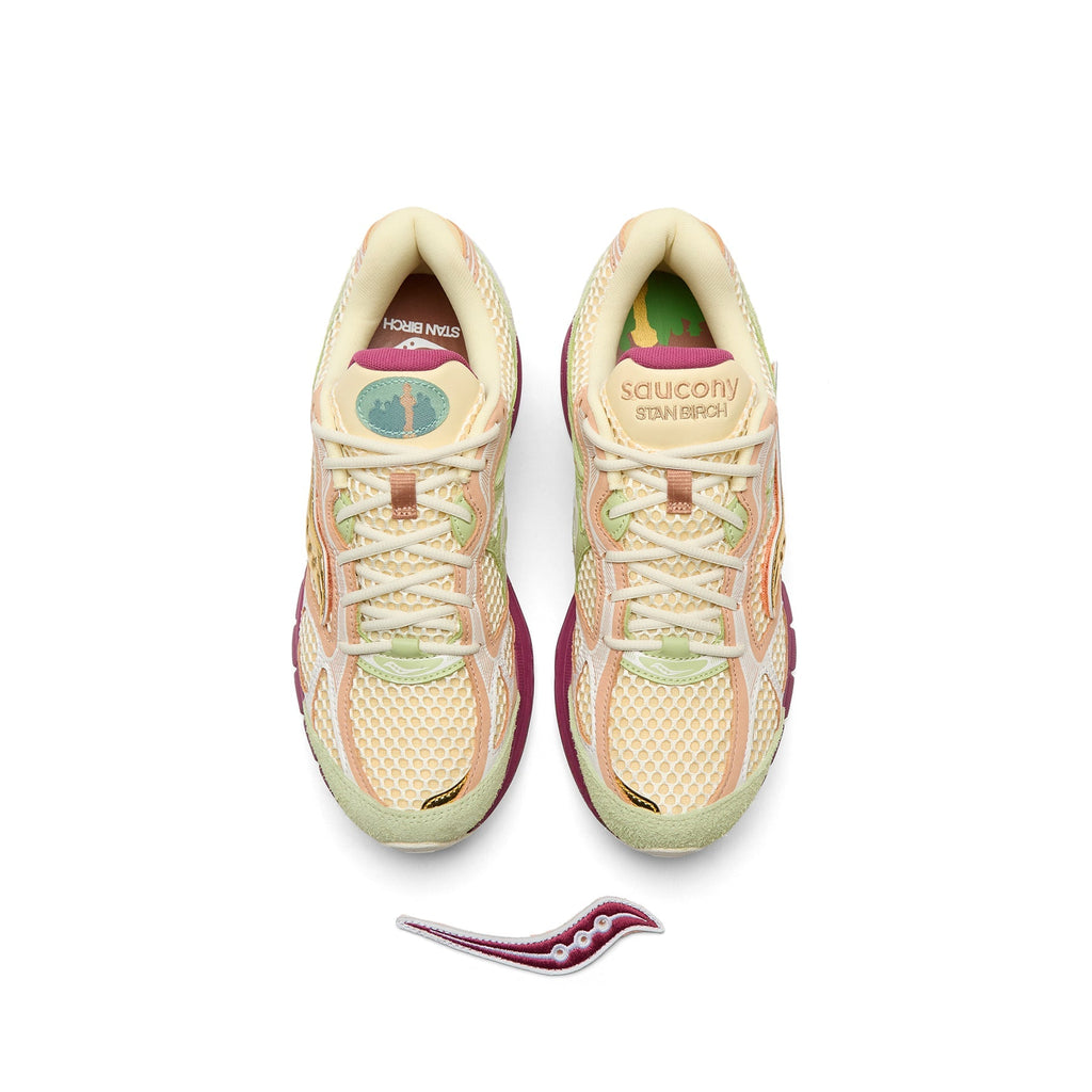 Stan Birch x Saucony ProGrid Guide 7 (Cream/Mauve) - Image 6