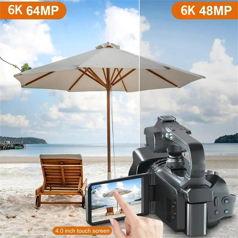 6K Professional Video Camera - Image 4