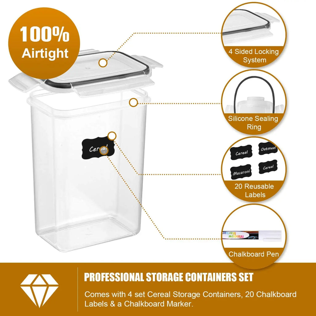 7pcs Airtight Food Storage Containers Set - Image 5