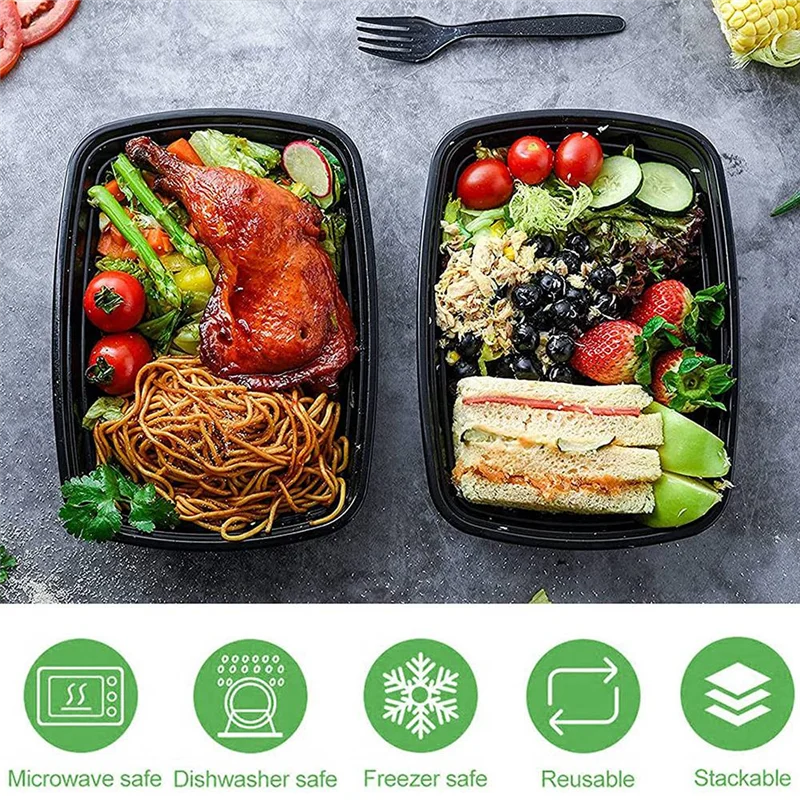 50-Pack Meal Prep Containers - Image 5