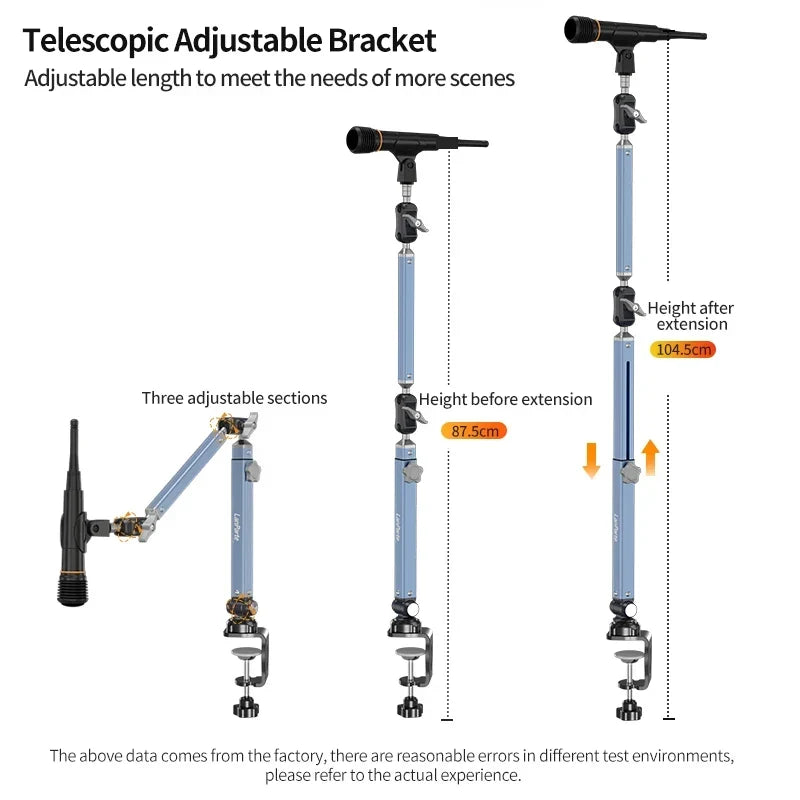 Mic Boom Arm Microphone Stand - Image 6