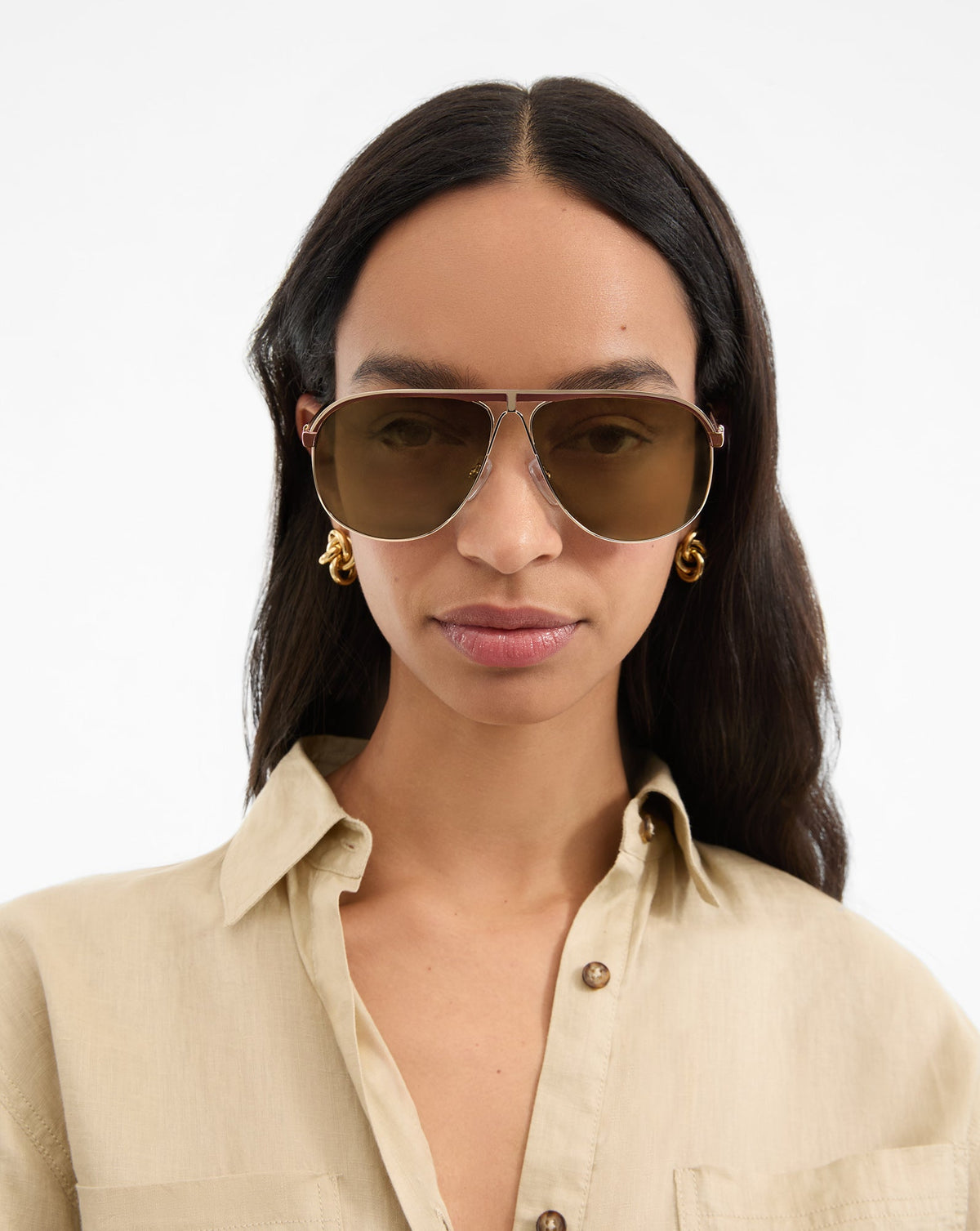 Farrah Aviator Sunglasses - Image 5