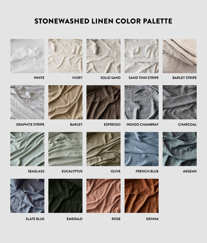 Stonewashed Linen Duvet Cover - Image 111