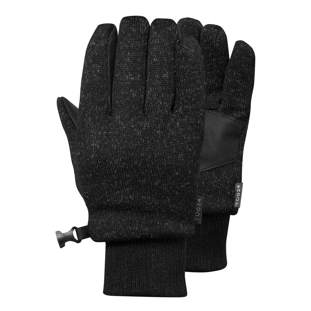 Storm Knitlook Gloves - Black Marl - Image 2