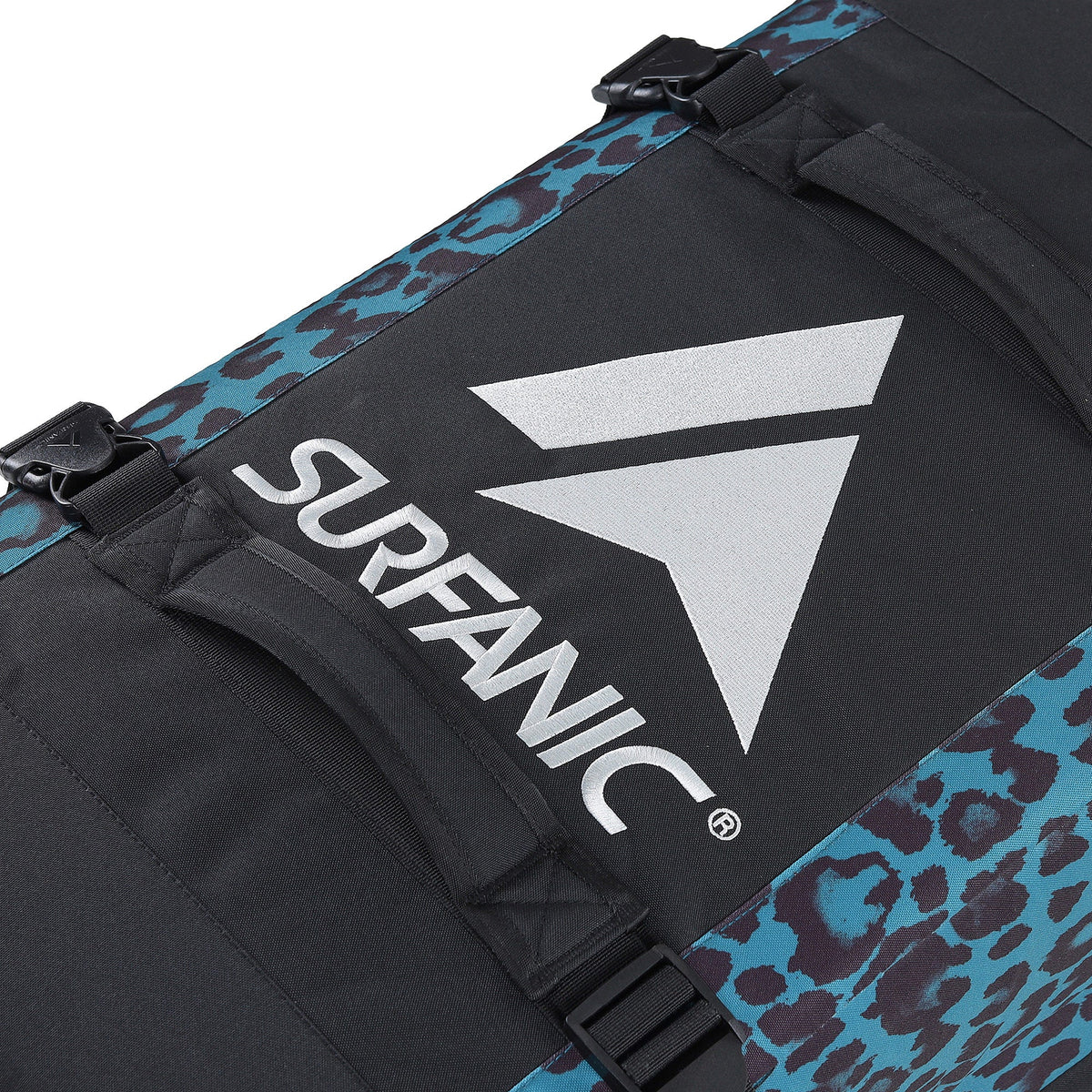Surfanic Maxim 3.0 120L Roller Bag - Turquoise Jag - Image 13