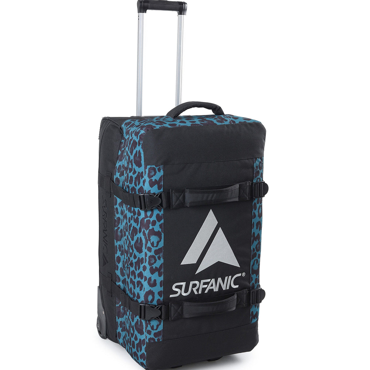 Surfanic Maxim 3.0 120L Roller Bag - Turquoise Jag - Image 3