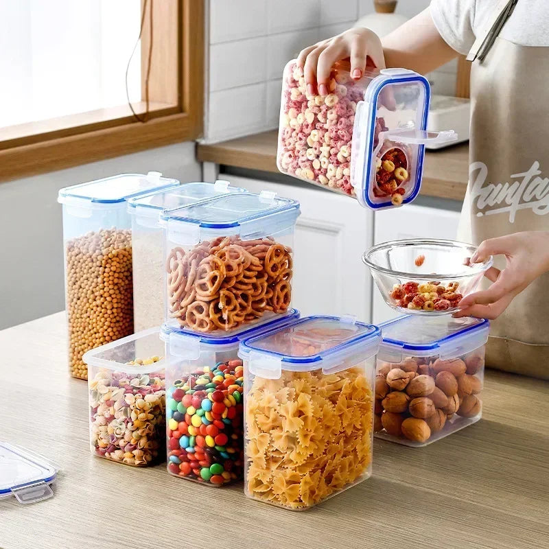 Stackable Food Storage Containers with Lids - Image 2