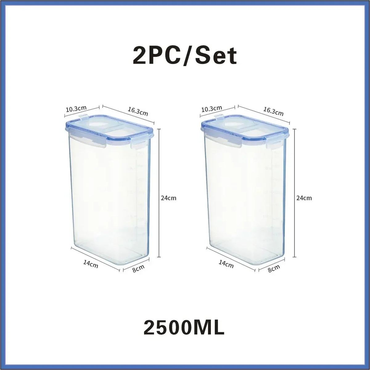 Stackable Food Storage Containers with Lids - Image 7