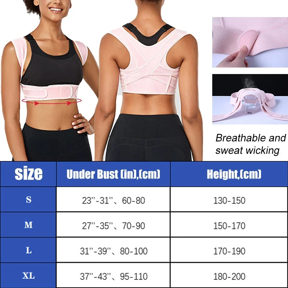 Posture Support Back Brace for Clavicle & Upper Back - Image 2
