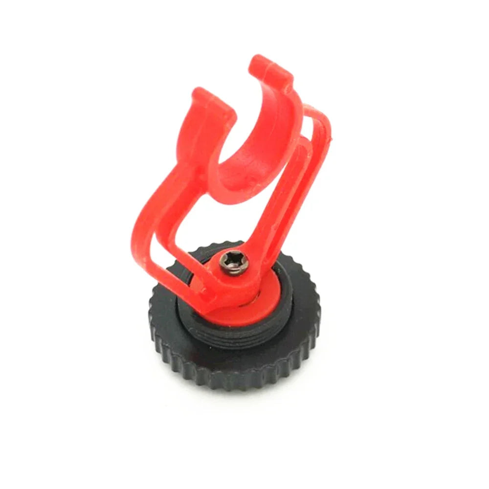 Cold Shoe Microphone Clamp Clip Shockproof Tripod Mount Adapter - Image 6