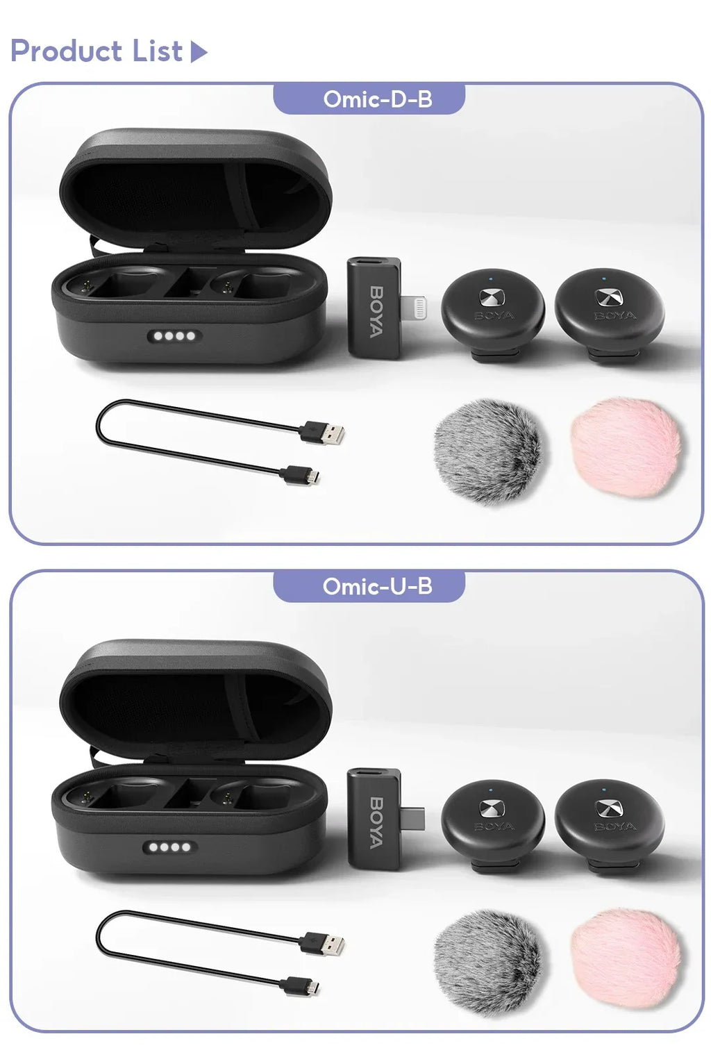 BOYA Omic D/U Wireless Lavalier Microphone - Image 14
